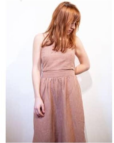 See U Soon Midi Linen Dress 0 - Multicolor