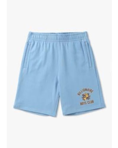 BBCICECREAM S Crest Logo Sweat Shorts - Blue