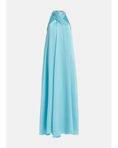 Essentiel Antwerp Finch Halterneck Dress - Blu