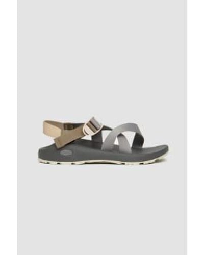 Chaco Sandales z1 classic gris terre - Blanc