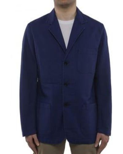 Vetra Cotton Jacket - Blue
