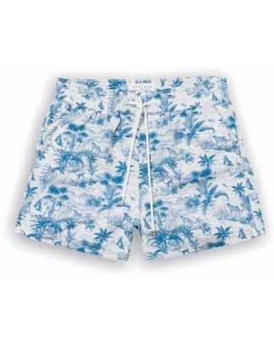 ATALAYE Shorts baño gabea - Azul