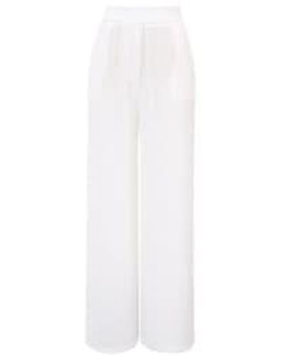 FRNCH Aymie Trousers White / S