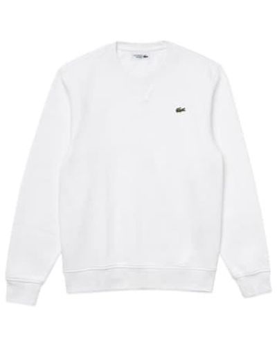 Lacoste Sport Crew Sweat Sh 1505 Xx-large - White