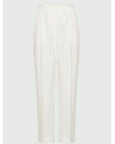 Marella Izabel Crepe Trousers - White