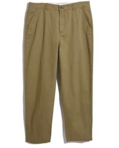 Farah F4bse064 hawtin twill bossers en verdaro caqui - Verde