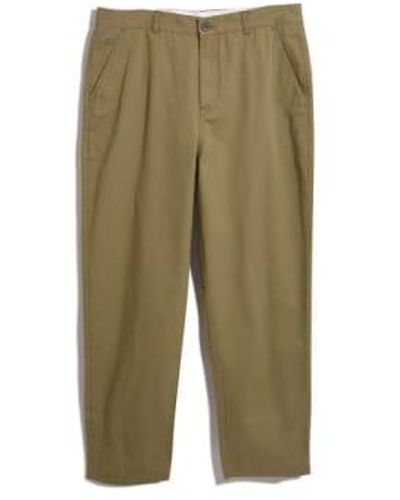 Farah F4bse064 hawtin twill pantalon dans true - Vert