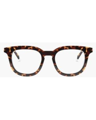 Barner Or Osterbro Sustainable Light Glasses Or Glossy Tortoise - Marrone
