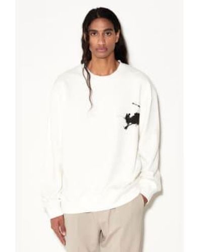 Limitato Rat Base Sweatshirt Extra Large - White