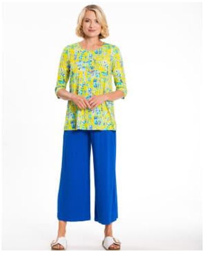 New Arrivals Aino Bali Light Tricot Trouser - Blu