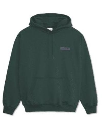 POLAR SKATE Dave logo hoodie - Verde