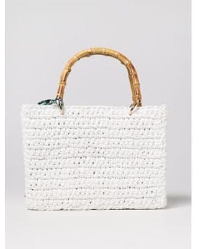 Chica 'venere' Handbag Neutral - White