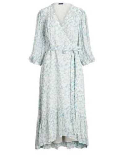 Ralph Lauren Ese Floral Dress - Blue