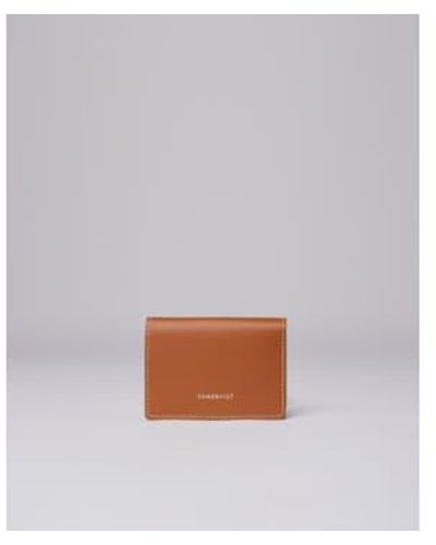Sandqvist Noomi Fox Leather Wallet O/s - Brown