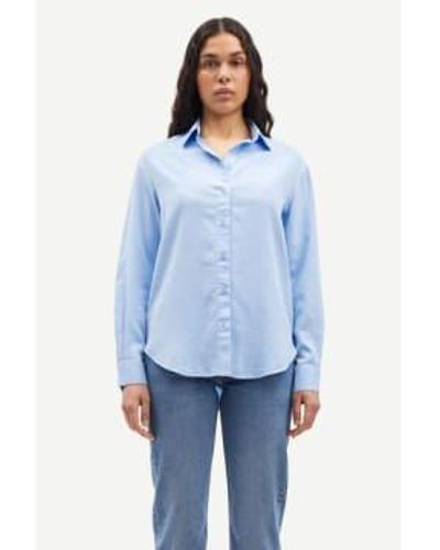 Samsøe & Samsøe Madisoni Shirt Serenity Light / S - Blue