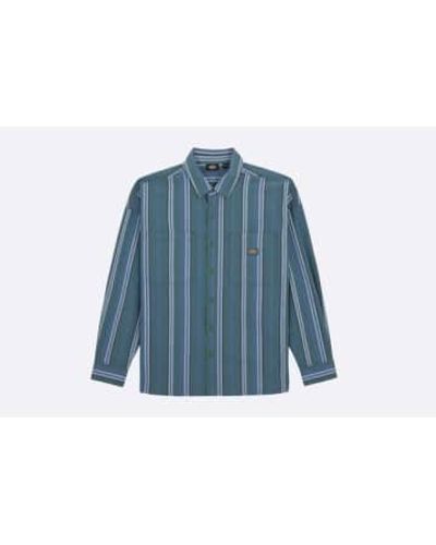 Dickies Glade Spring Long Sleeve Shirt Xl / Azul - Blue