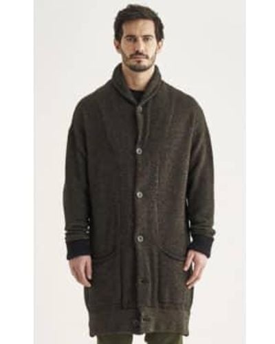 Transit S And Linen Oversize Cardigan Knit L - Brown