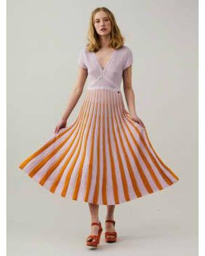 Odd Molly Bastienne Dress Sofit Lilac Uk 14 - Multicolour