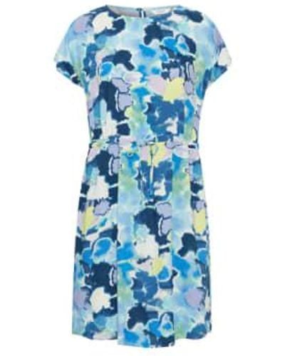 B.Young Byoung Mjoella Oneck Dress 2 In Angel Watercolor Mix - Blu