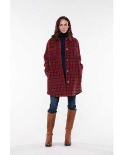 Trench & Coat Whiskey Champier Coat 36 / - Red