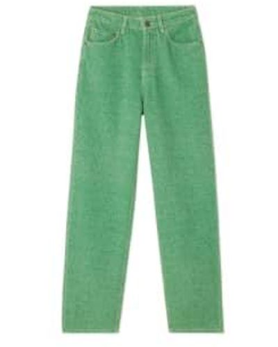 American Vintage Pantalón Tejano Tineborow - Verde