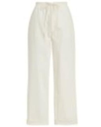 Essentiel Antwerp Pantalon 'fomo' - Blanc