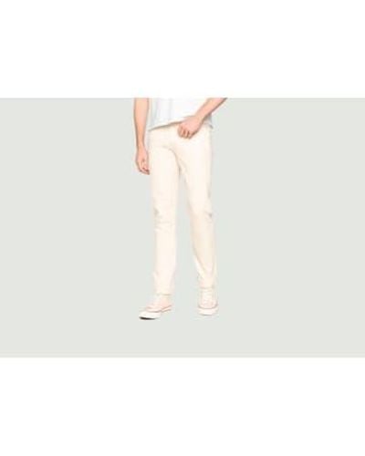Naked & Famous Frankenstein Weird Guy Undyed Jeans 29/34 - White