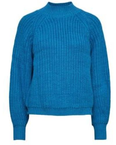 Y.A.S Yas Sultra Knit - Blu