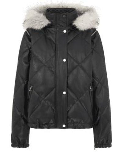 Urbancode Quilted Puffer Jacket 12 - Black