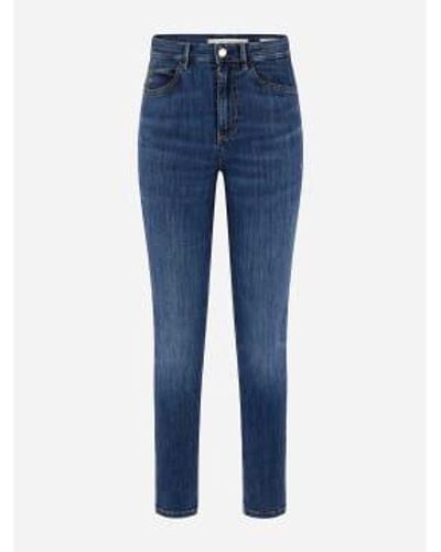 Guess Ocean 1981 Skinny Feather Jeans 27 - Blue