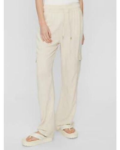 Numph Nusussi Pants 34 - White