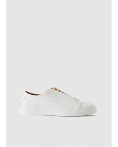 Oliver Sweeney Mens Sirolo Trainer In - Bianco