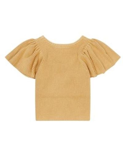 Munthe Vivid Knit Cotton - Yellow