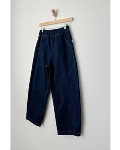 LE BON SHOPPE Raw Denim Arc Trousers S - Blue