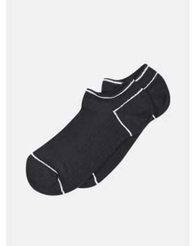 mpDenmark Beth Sneaker Socks 37-39 - Black