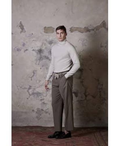 Daniele Fiesoli Roll Neck Sweater - Gray
