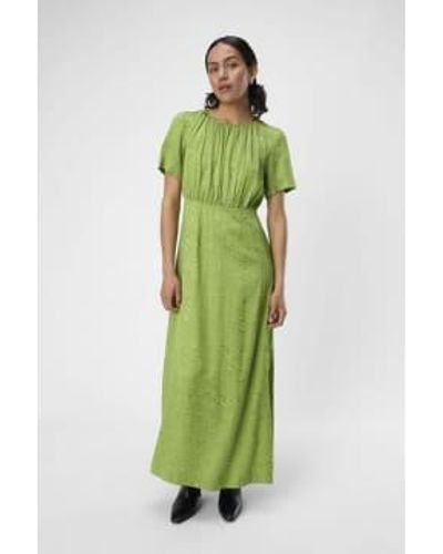 Object Osani Peridot Long Dress - Verde