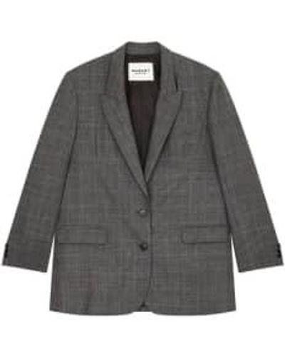Isabel Marant Precious Wool Blazer 36 - Grey