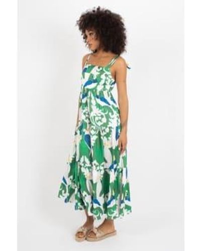 Traffic People Lily Dress-tby12597018 - Verde