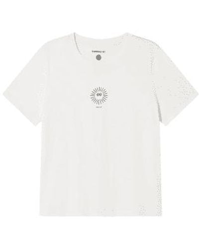 Thinking Mu Soleil Ida T-shirt M - White