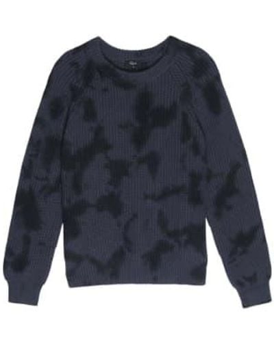 Rails Dark Navy Blue Venus Iron Black Tie Dye Pullover - Blau