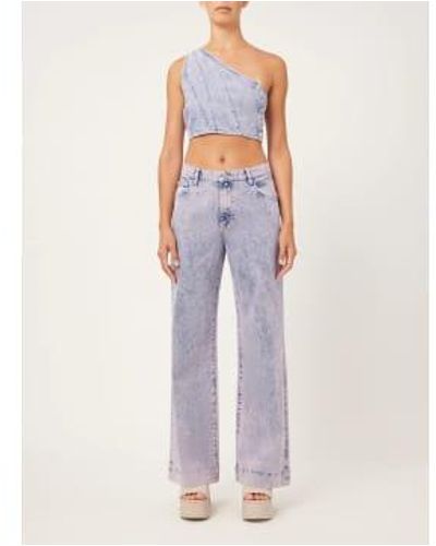 DL1961 Zoie Wide Leg Relaxed Vintage 27 - Blue