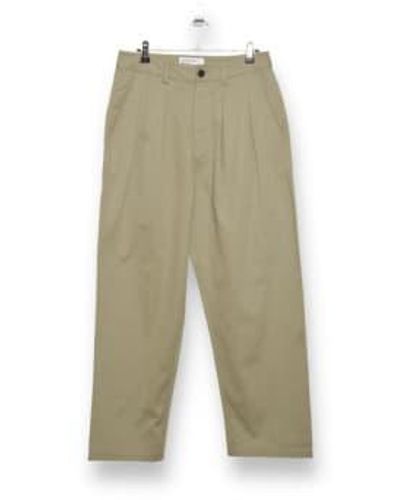 Universal Works Double palet pantalon serre-serre 00133 - Vert
