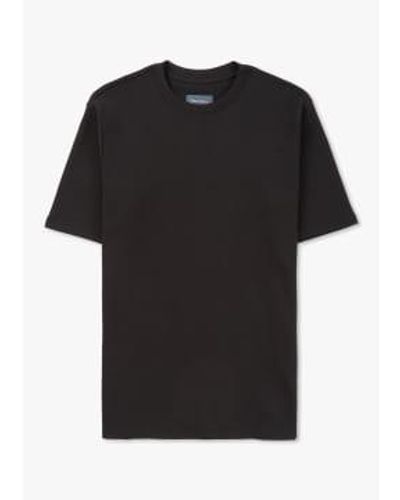 Oliver Sweeney Herren palmela-baumwoll-t-shirt in schwarz