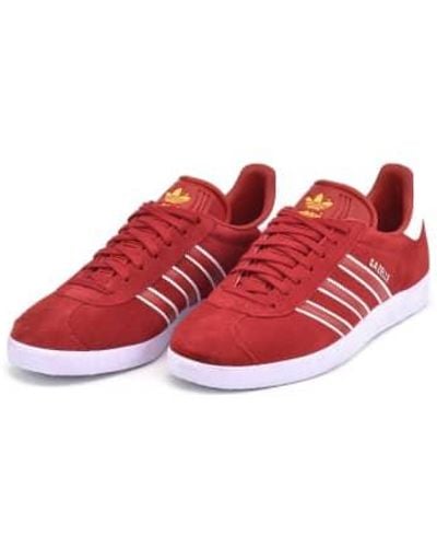 adidas Gazelle Power And Off White - Rosso