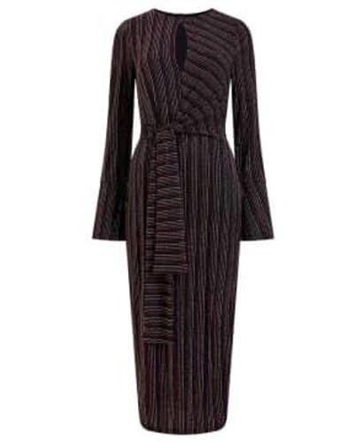 French Connection Paula Keyhole Dress - Black