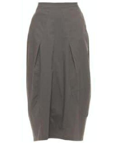 Transit Skirt For Woman Cfdtrwm226 12 - Grigio