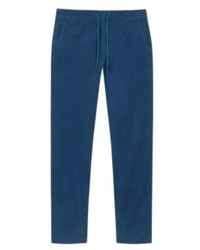PS by Paul Smith Dark Drawcord Trousers - Blu