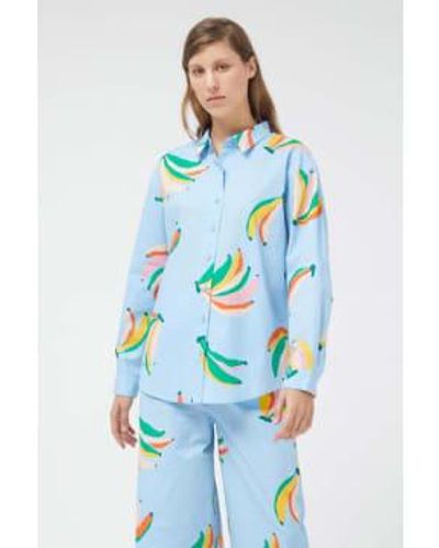 Compañía Fantástica Banana Shirt - Blu