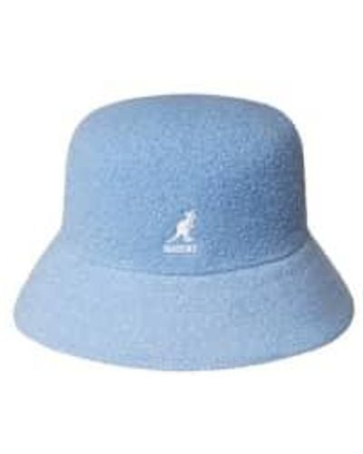 Kangol Bermuda Bucket Hat Glacier - Blu